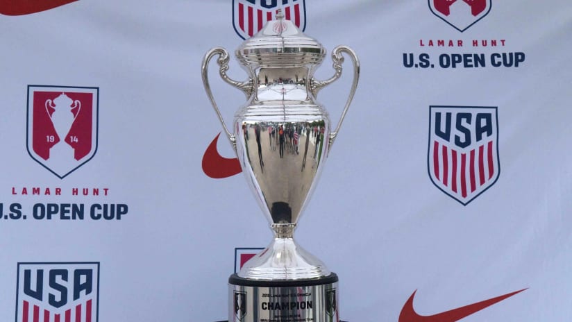 U.S. Open Cup trophy