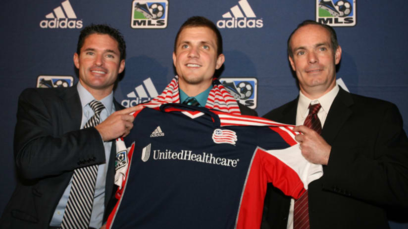 Tyler Polak with Jay Heaps and Mike Burns