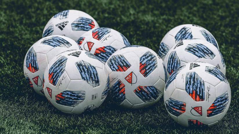 DL - Soccer Balls on the Stadium Field