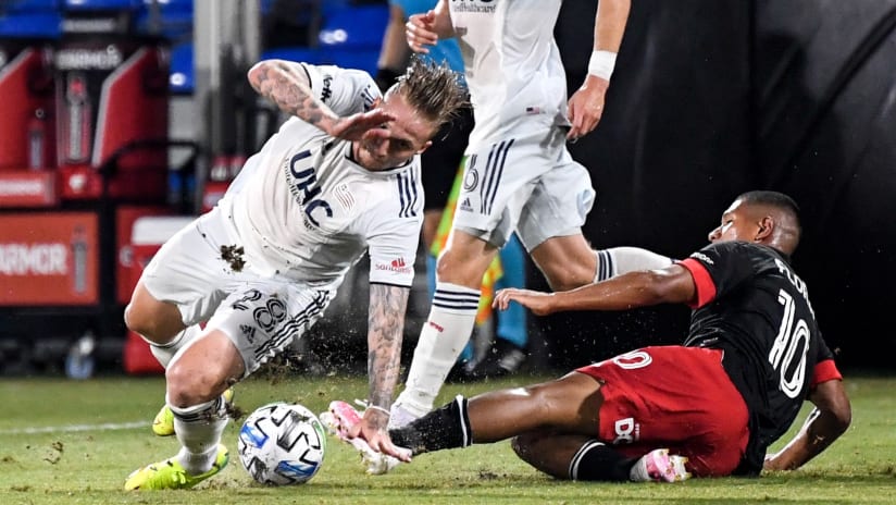 Alex Buttner vs. D.C. United | MLS is Back (July 17, 2020)