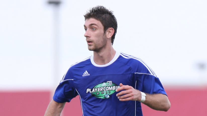 Stephen McCarthy at the 2011 MLS Player Combine