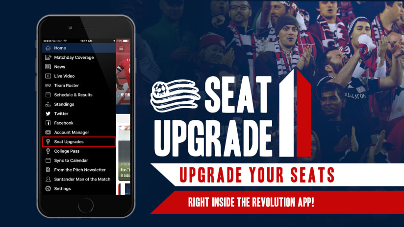 DL-Seat upgrade within app