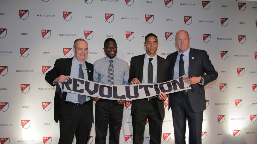 Group Photo with scarf | 2018 MLS SuperDraft