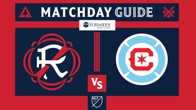 MATCHDAY GUIDE | Revs vs. Chicago Fire FC (March 23, 2024)
