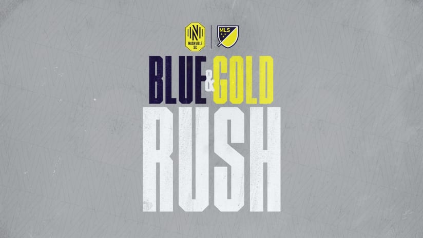 Blue and Gold Rush