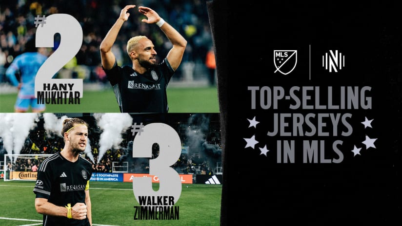 Nashville Soccer Club’s ‘Man in Black’ Jersey Is Second Most Sold Kit in 2023