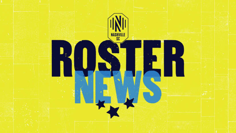 Nashville Soccer Club Announces 2024 Roster Decisions