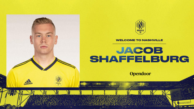 Nashville Soccer Club Signs Homegrown Winger Jacob Shaffelburg on Loan from Toronto FC; Receives an International Roster Spot