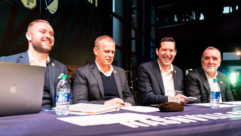 Gary Smith, Mike Jacobs, Ian Ayre and Ally Mackay, Expansion Draft 2019