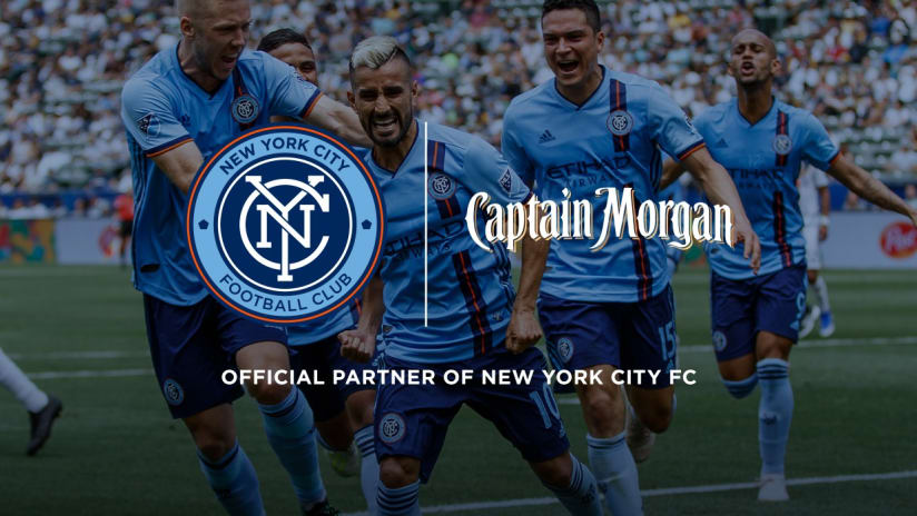 NYCFC x Captain Morgan lock up