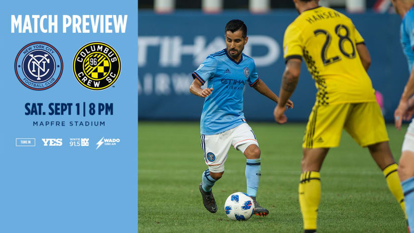 NYCFC at Columbus Crew Match Preview