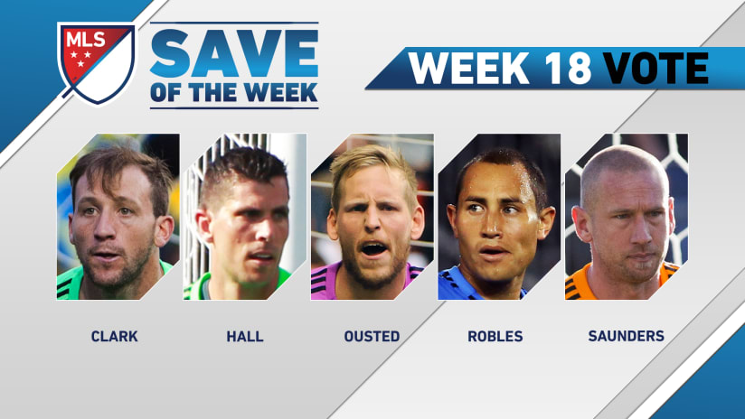MLS Save of the Week (Week 18)