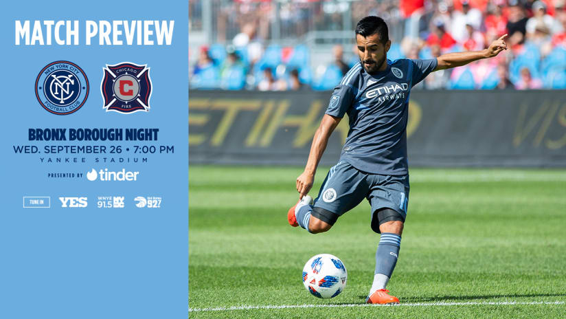 NYCFC vs Chicago Fire Match Preview