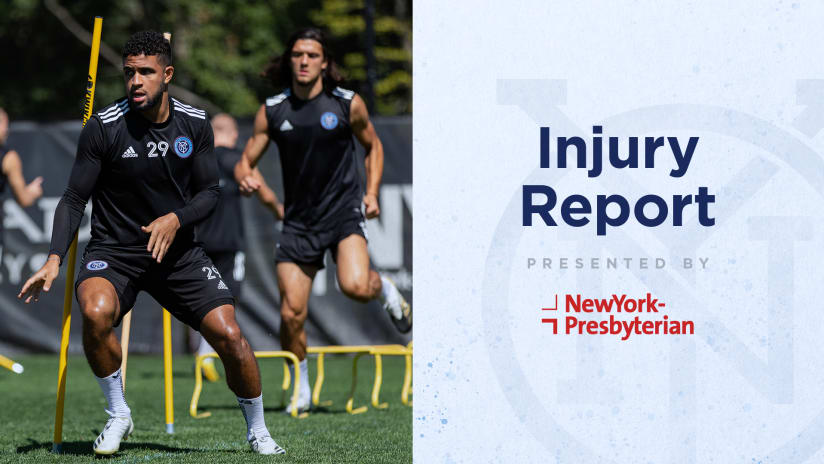 Injury Report | DC United vs. NYCFC