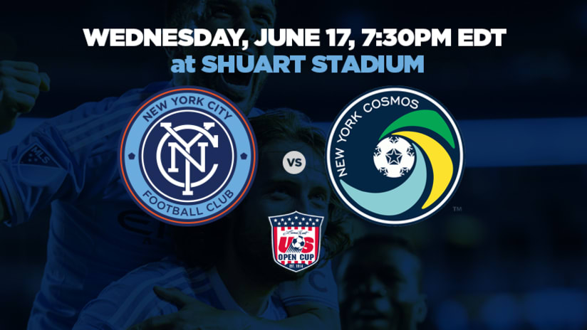 New York City FC at New York Cosmos pre-match