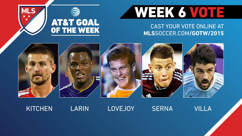 MLS Goal of the Week (Week 6)