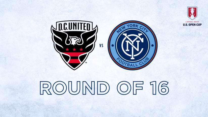 Open Cup Round of 16 DC United