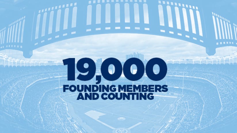 19,000 Founding Members graphic