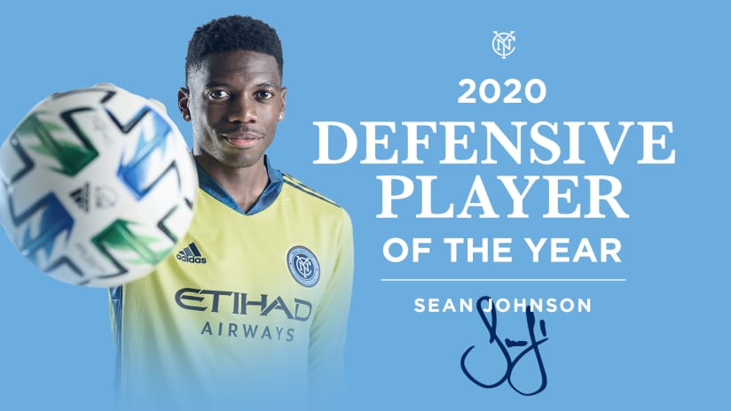 Sean Johnson Defensive Player of the Year