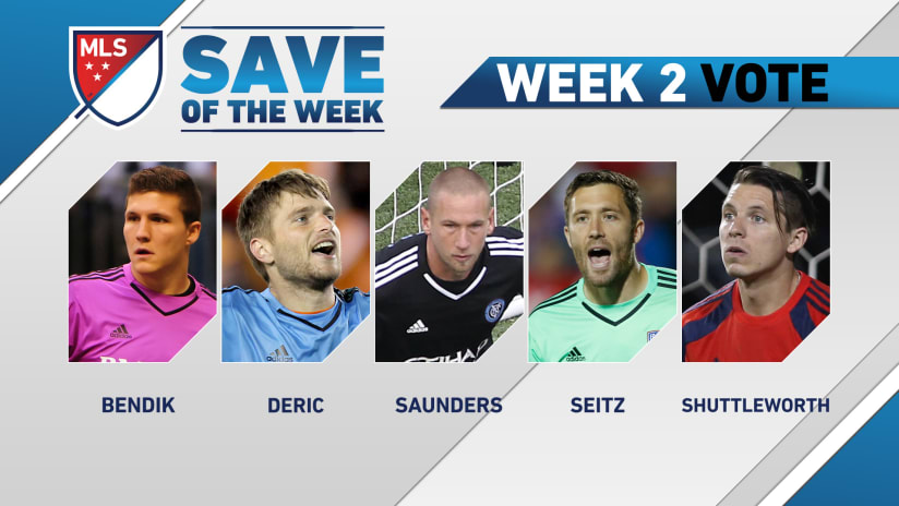 Josh Saunders Save of the Week (Week 2)