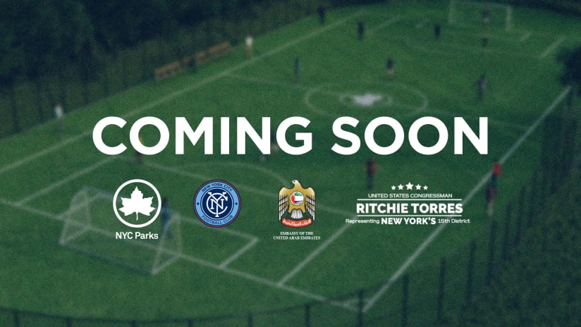 NYC Parks’ Crotona Park Soccer Field to Be Completely Renovated Through the Support of the UAE Embassy & NYCFC