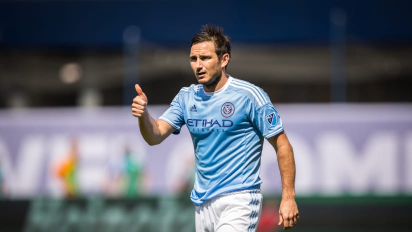 Frank Lampard thumbs up