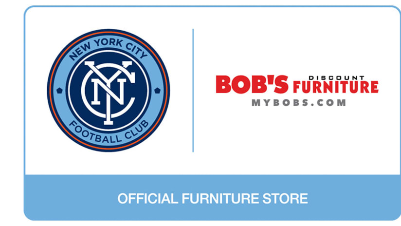 NYCFC and Bob's Discount Furniture Lockup