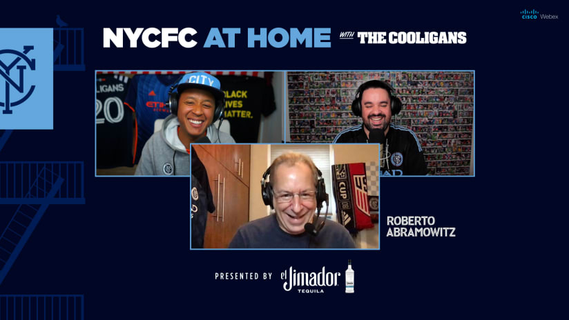 NYCFC at Home with The Cooligans Guest Roberto