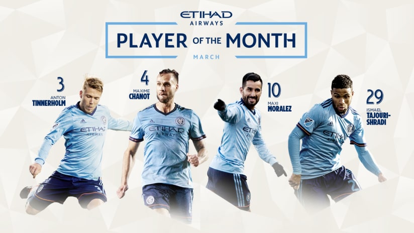 Etihad Player of the Month - March