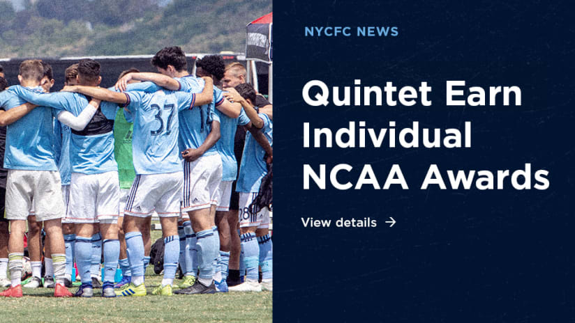 NYCFC Academy Alum | Quintet Compete in National Finals