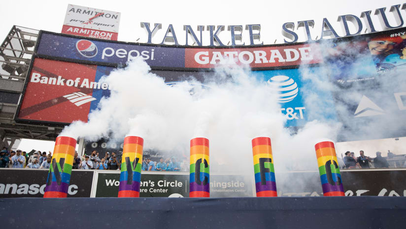 Pride Day Smokestacks