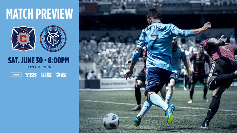 NYCFC at Chicago Fire Match Preview
