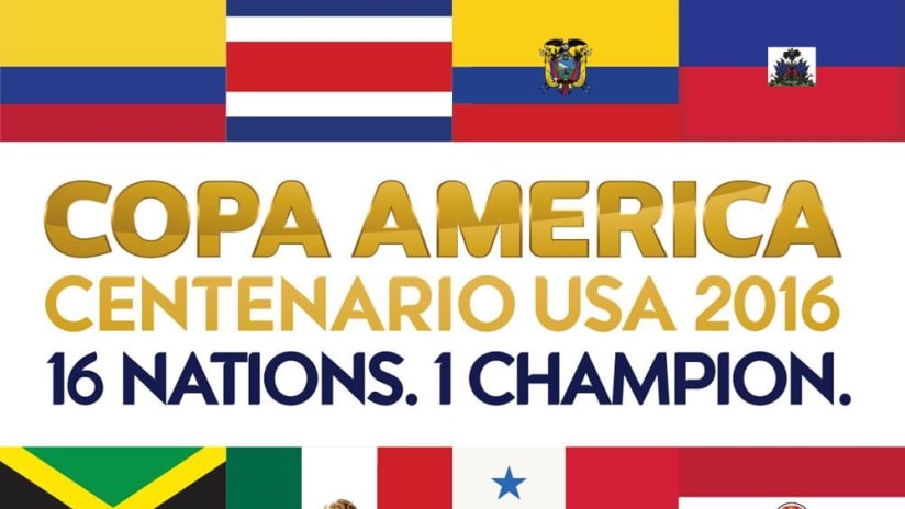 Copa America Graphic Flags 2
