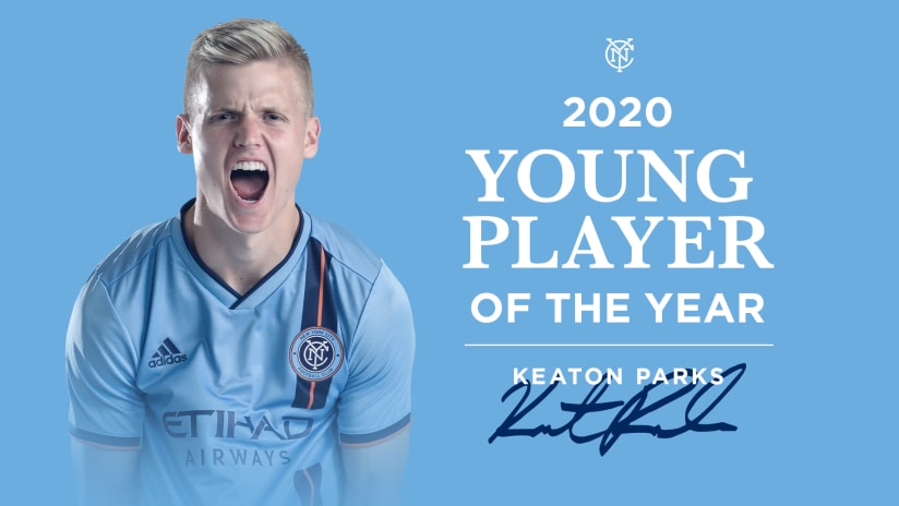 Keaton Parks Young Player of the Year
