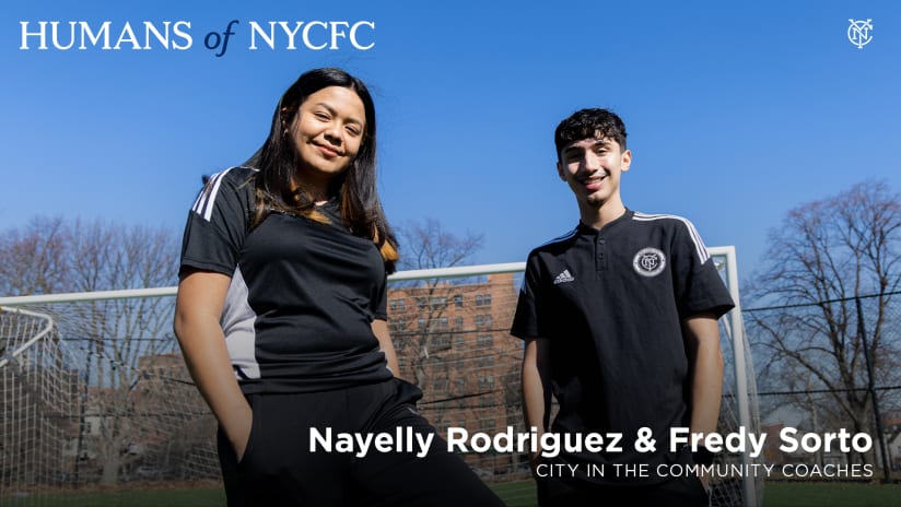 Humans of NYCFC | Nayelly Rodriguez and Fredy Sorto