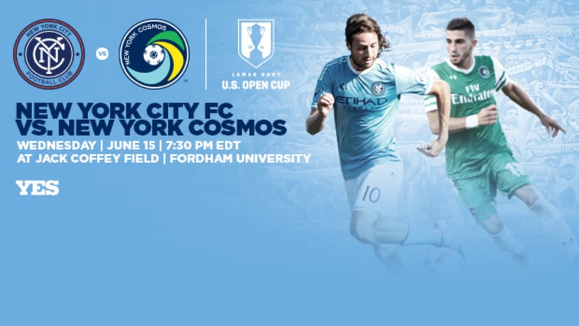 New York City FC vs. New York Cosmos: Match Preview Image small