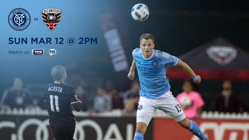 NYCFC vs DC United How to Follow