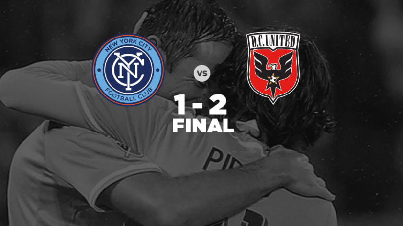 New York City FC at D.C. United Final Graphic 2