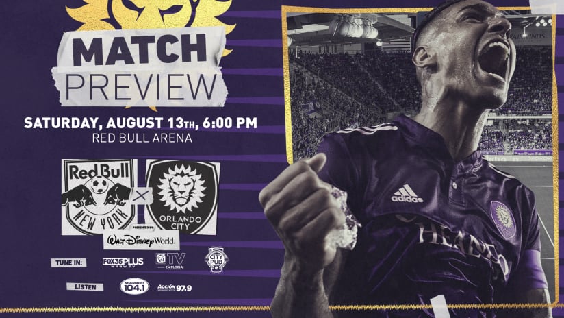 MATCH PREVIEW: Orlando City Hits the Road Against New York Red Bulls