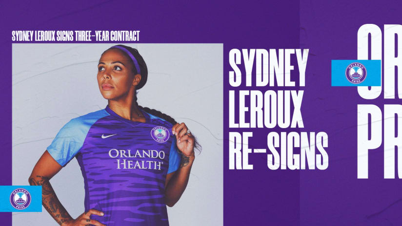 Orlando Pride Signs Forward Sydney Leroux to Three-Year Contract