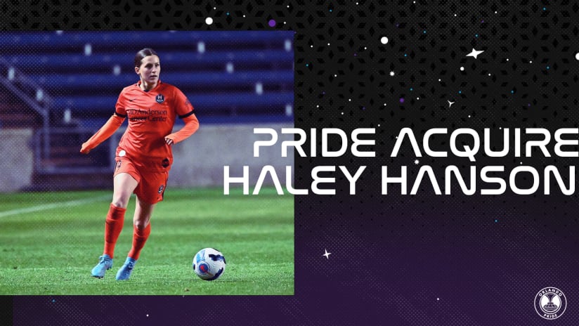 Orlando Pride Acquires 2020 NWSL Challenge Cup Champion Haley Hanson