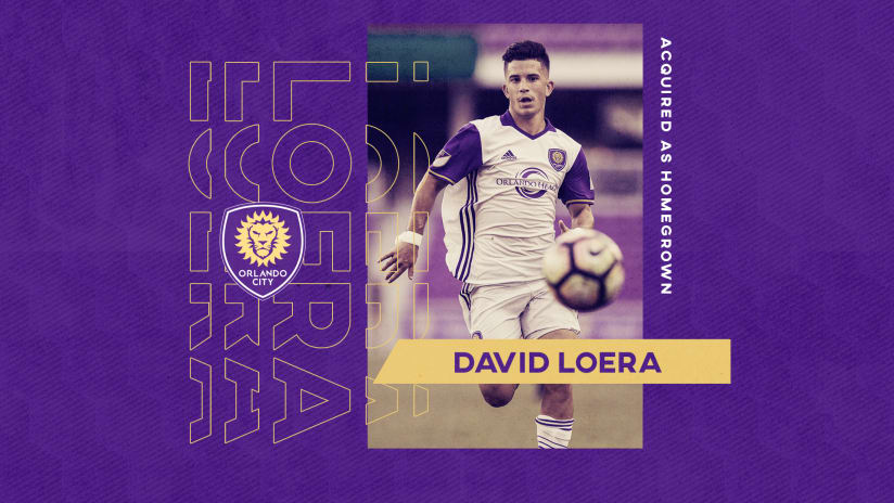 Orlando City SC Signs Top Prospect, David Loera, to MLS Homegrown Contract