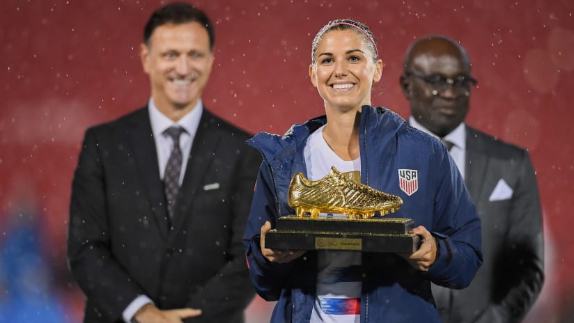 Alex Morgan Wins CONCACAF Women's Championship Golden Boot