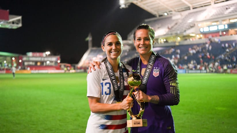Harris and Morgan NAMED FOR 2018 CONCACAF WOMEN'S CHAMPIONSHIP