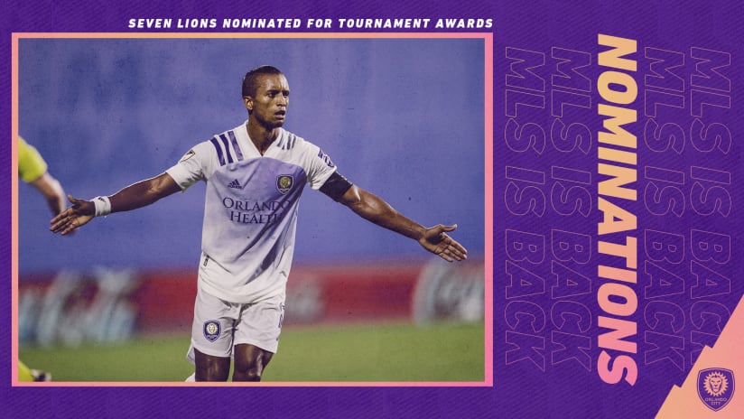 Seven City Players Nominated for MLS is Back Tournament Awards