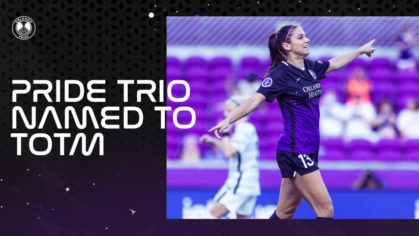 Alex Morgan Named NWSL Player Of The Month