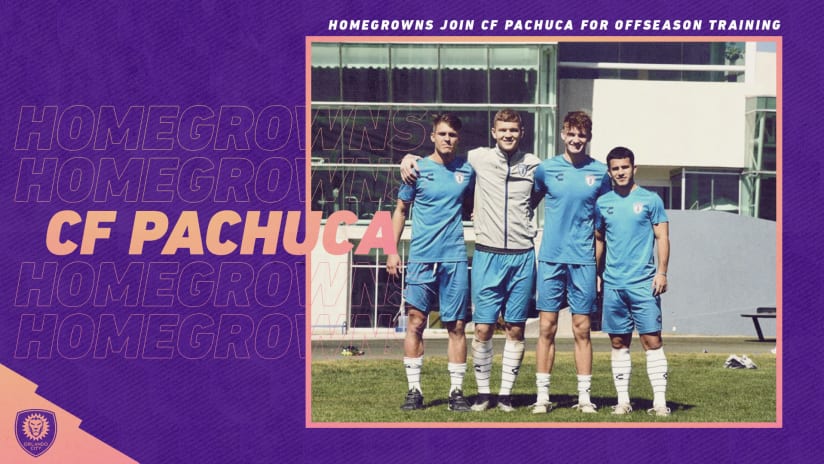 Four City Homegrowns Join CF Pachuca For Offseason Training Stint