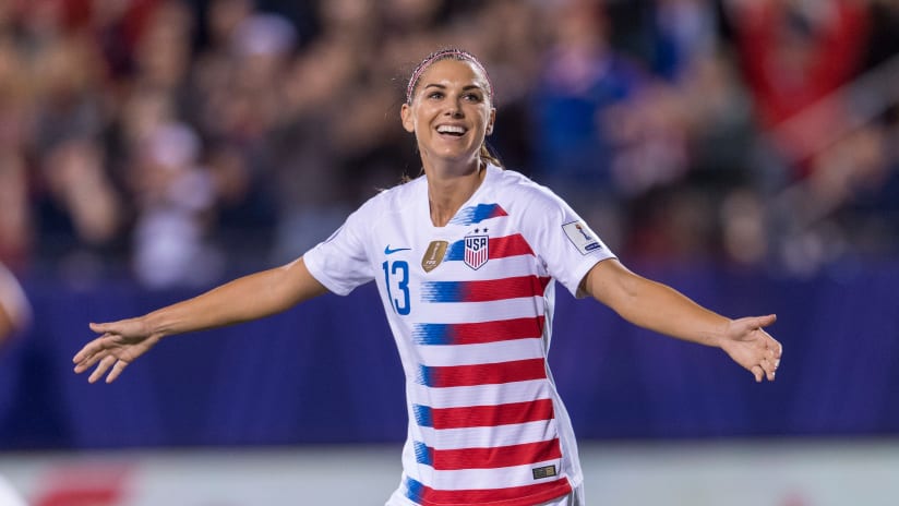 Alex Morgan Looks to Inch Closer to Century Mark Against Portugal