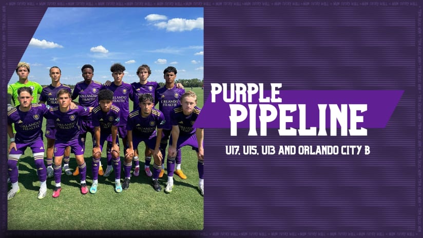 Purple Pipeline: Orlando City Academy U17s, 15s and 13s all win; Orlando City B make MLS NEXT Pro Playoffs