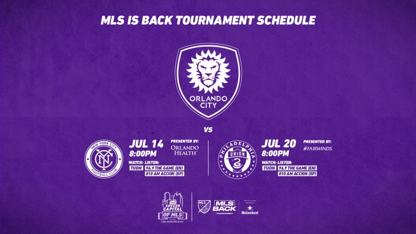 Nashville SC Withdrawn from MLS is Back Tournament